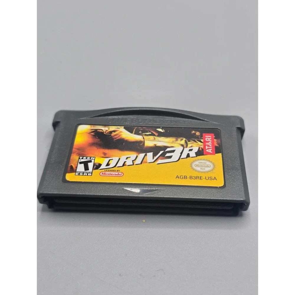 Driver 3 Driv3r Nintendo Game Boy Advance GBA Atari AGB-B3RE-USA Authentic